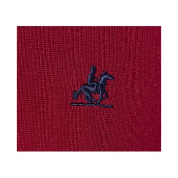 LIVERGY® x Grand Polo Herren Stricktroyer, mit Stickerei (Rot, XL (56/58)) - B-Ware neuwertig