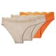 esmara® Damen Slips mit Spitze, 3 Stück (orange/beige, L(44/46)) - B-Ware neuwertig