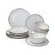SANSIBAR Geschirr-Set, 12-teilig (Beige) - B-Ware sehr gut