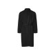 LIVARNO home Unisex Bademantel, mit modischer Waffelstruktur (Schwarz, M) - B-Ware neuwertig