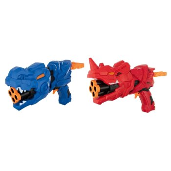 Playtive Soft Dart Pistole Dinosaurier inklusive 10...
