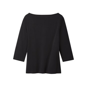 esmara® Damen Langarmshirt 3/4 Arm, 2 Stück (Schwarz/weiß, L(44/46)) - B-Ware neuwertig