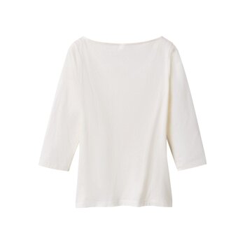 esmara® Damen Langarmshirt 3/4 Arm, 2 Stück (Schwarz/weiß, L(44/46)) - B-Ware neuwertig