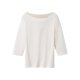 esmara® Damen Langarmshirt 3/4 Arm, 2 Stück (Schwarz/weiß, L(44/46)) - B-Ware neuwertig