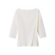 esmara® Damen Langarmshirt 3/4 Arm, 2 Stück (Schwarz/weiß, L(44/46)) - B-Ware neuwertig