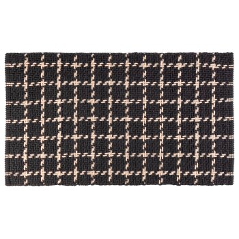 LIVARNO home Badematte, 60 x 100 cm (Schwarz/Braun) - B-Ware neuwertig