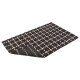 LIVARNO home Badematte, 60 x 100 cm (Schwarz/Braun) - B-Ware neuwertig
