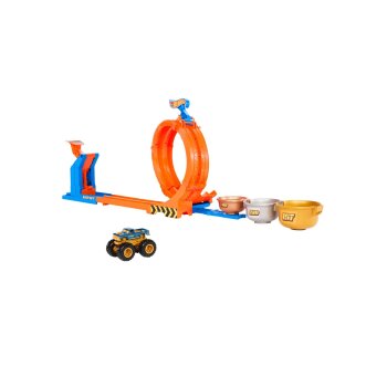MATTEL Hot Wheels, Monster Trucks Loop - B-Ware gut