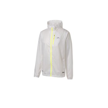 CRIVIT Herren Lightweight-Funktionsjacke, mit Kapuze (Weiß, L (52/54)) - B-Ware neuwertig