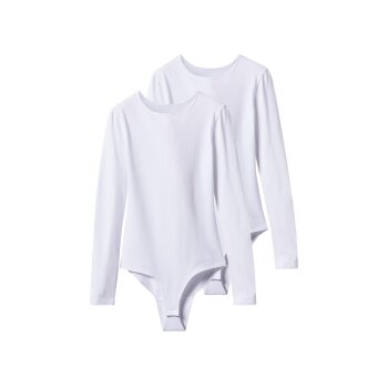 esmara® Damen Brodies, 2 Stück (Weiß, L(44/46)) - B-Ware neuwertig