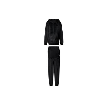 esmara® Damen Nickianzug Umstandsmode (Schwarz, M(40/42)) - B-Ware neuwertig