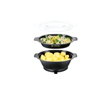 SILVERCREST® Dampfgaraufsatz für Monsieur Cuisine compact »SMCCD 3 A1« - B-Ware
