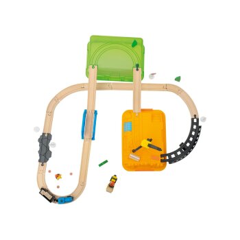 lupilu® Holzeisenbahn-Box-Set - B-Ware