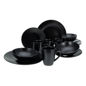 Creatable Geschirrset »Black Matt«, 16-teilig...