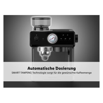 SILVERCREST® Premium-Espressomaschine »SEMST 1500 A1« - B-Ware