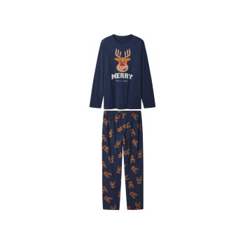 esmara Men Herren Pyjama (Navy, L (52/54)) - B-Ware...