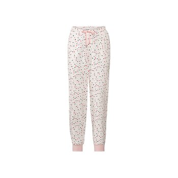 esmara® Damen Schlafhose in wärmender Flanell-Qualität (Punkte, M (40/42)) - B-Ware neuwertig