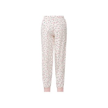 esmara® Damen Schlafhose in wärmender Flanell-Qualität (Punkte, M (40/42)) - B-Ware neuwertig