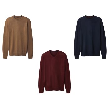 esmara Men Herren Premium Merinopullover - B-Ware