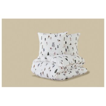 LIVARNO® Bettwäsche, aus Feinbiber, 160 x 200...