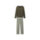 ESMARA® Damen Pyjama (Olive, L(44/46)) - B-Ware neuwertig