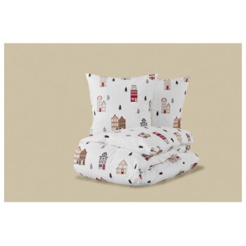 LIVARNO® Bettwäsche, aus Feinbiber, 160 x 200...