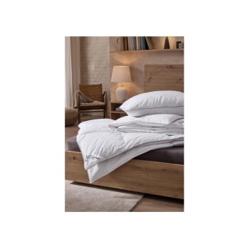 LIVARNO® Luxus-Kopfkissen, 3-Kammer mit Daunen- und Federfüllung, 70 x 80 cm - B-Ware sehr gut