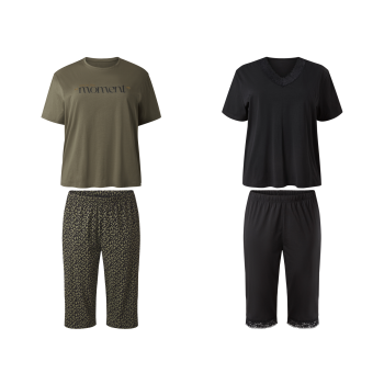 esmara® Damen Capri Pyjama - B-Ware