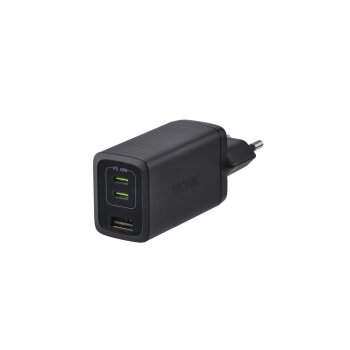 TRONIC® Schnellladegerät GaN 2x USB-C und USB-A...