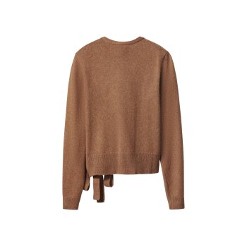 esmara® Damen Wickelcardigan (Braun, M(40/42)) - B-Ware neuwertig