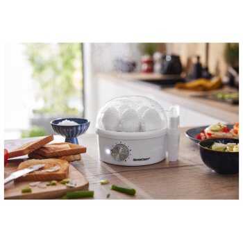 SILVERCREST® KITCHEN TOOLS Eierkocher SEK 450 A1, weiß - B-Ware sehr gut