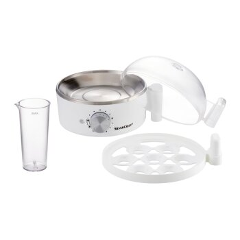 SILVERCREST® KITCHEN TOOLS Eierkocher SEK 450 A1, weiß - B-Ware sehr gut