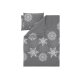 LIVARNO® Bettwäsche, aus Fleece, 140 x 200 cm, Schneeflocken - B-Ware neuwertig