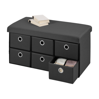LIVARNO® Sitztruhe, 6 Fächer - B-Ware