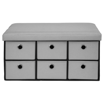 LIVARNO® Sitztruhe, 6 Fächer - B-Ware