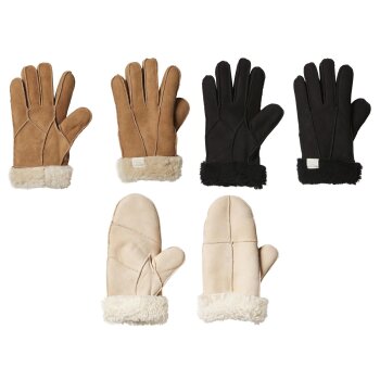 SANSIBAR Damen Lammfellhandschuhe /...