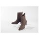 esmara® Damen Chelseastiefeletten (Braun, 37) - B-Ware neuwertig