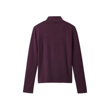 esmara® Damen Langarmshirt (Burgunder, L(44/46)) - B-Ware neuwertig