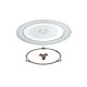 SILVERCREST® Mikrowelle SMW 700 D3, silber - B-Ware sehr gut