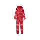 esmara® Damen Fleece-Jumpsuit (Rot, M(40/42)) - B-Ware neuwertig