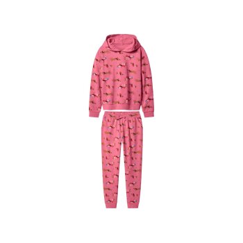 esmara® Kinder Sweatanzug, 2-teilig (Pink, 146/152) - B-Ware neuwertig