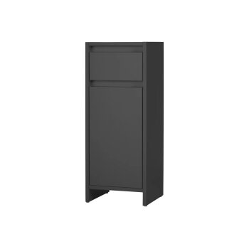 LIVARNO home Bad-Seitenschrank Oslo, anthrazit - B-Ware...