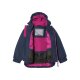 lupilu® Kinder Schneejacke, mit Schneefang und verlängerter Rückseite (navy/pink, 86/92) - B-Ware neuwertig