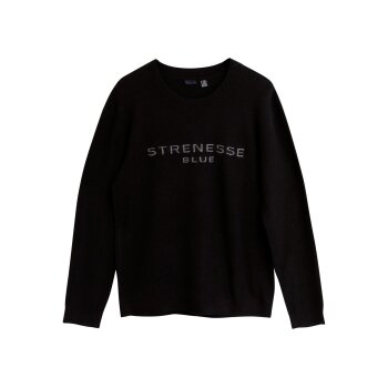Strenesse Blue Herren Strickpullover (Schwarz, L) -...