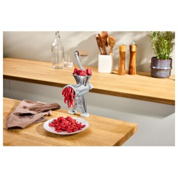 SILVERCREST® Kompakt-Fleischwolf, inkl. Spritzgebäckaufsatz - B-Ware gut