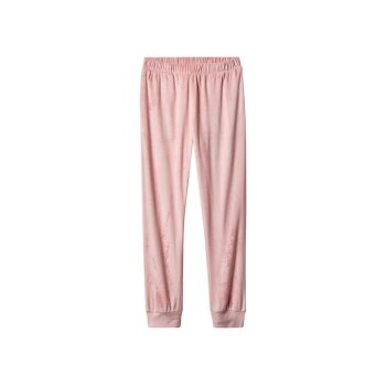 esmara® Damen-Pyjama, aus Velours, XS, rosa - B-Ware neuwertig