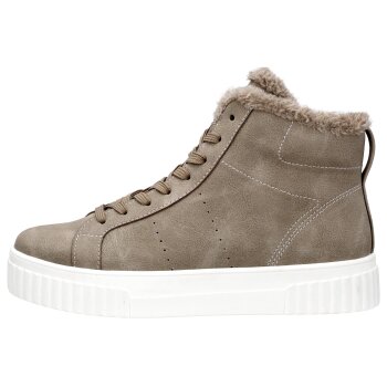 esmara® Damen Highcut-Sneaker (Taupe, 41) - B-Ware sehr gut