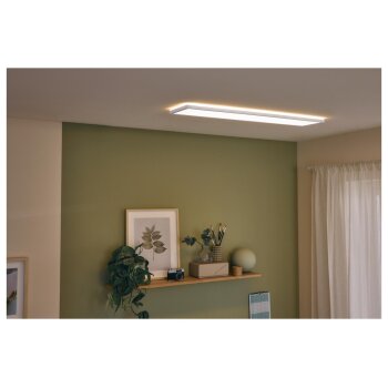 LIVARNO® LED-Panel, Slim mit CCT und Backlight, rechteckig - B-Ware gut