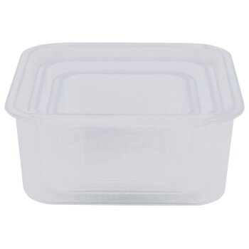 SILVERCREST® Frischhaltedosen-Set, 6-teilig (quadratisch & rund) - B-Ware neuwertig