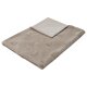 LIVARNO® Kuscheldecke, 130 x 170 cm, beige/Tanne - B-Ware neuwertig
